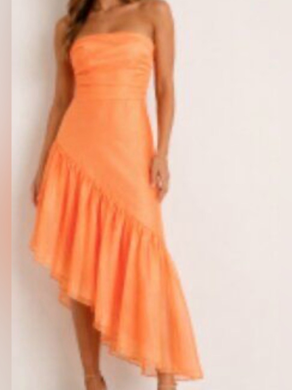 Abercrombie & Fitch strapless asymmetrical dress size xs nwt